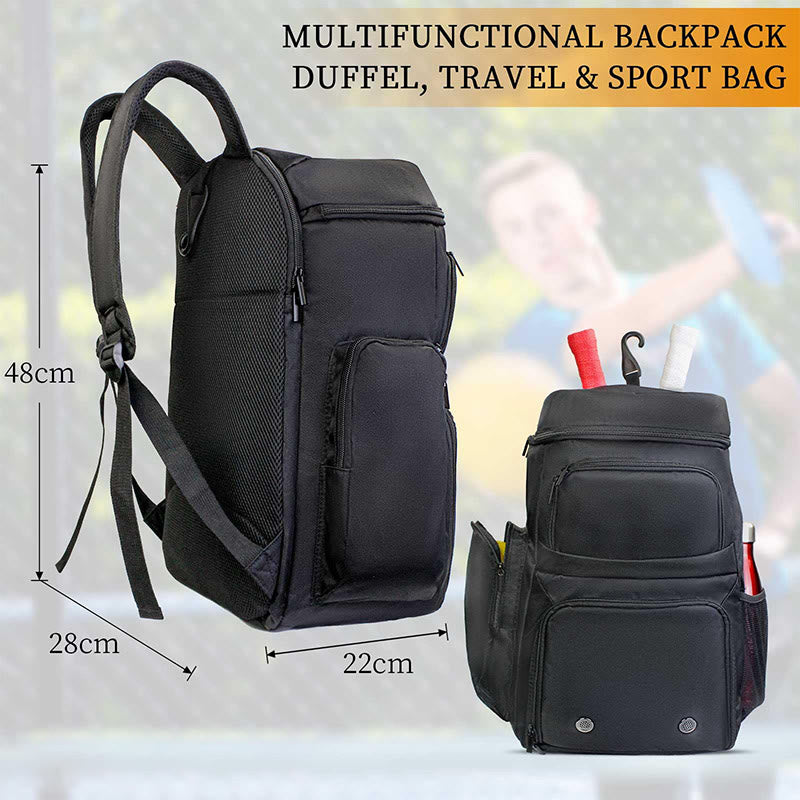 Tennistasche Funktioneller Sportrucksack mit Schuhfach