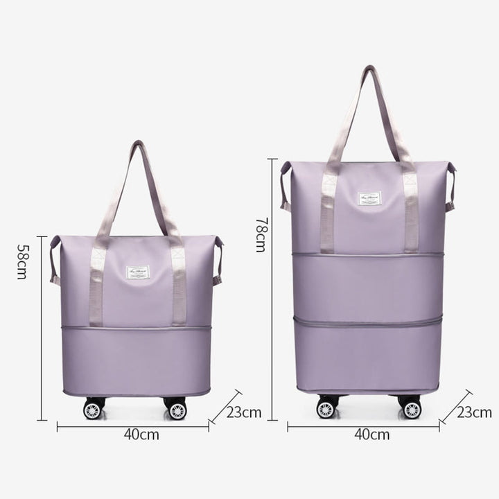 Große Reisetasche für kurze Reisen, praktische, zusammenklappbare Reisetasche für Damen