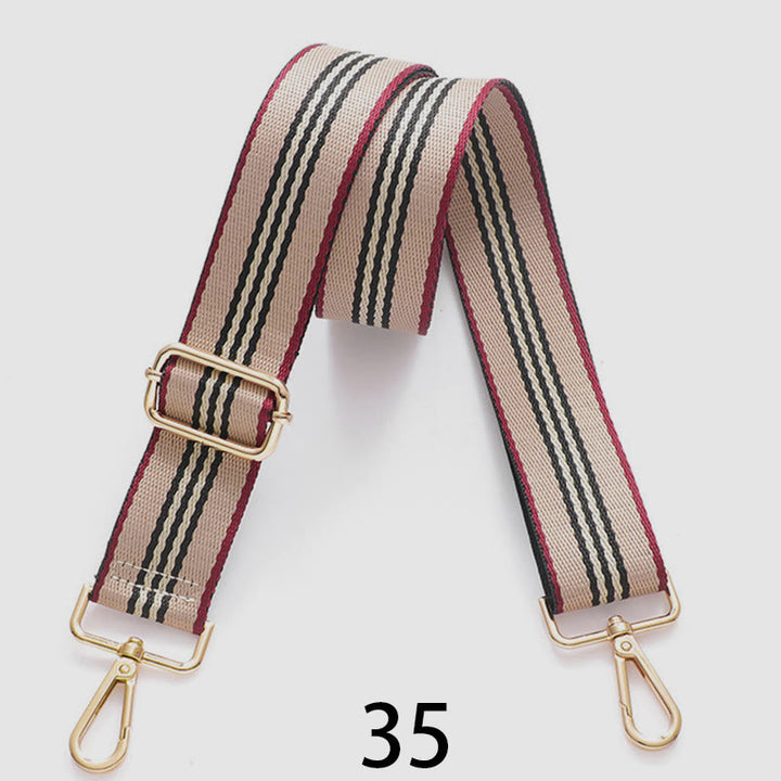 Ersatz verstellbare Crossbody Geldbörse Riemen Streifen breit