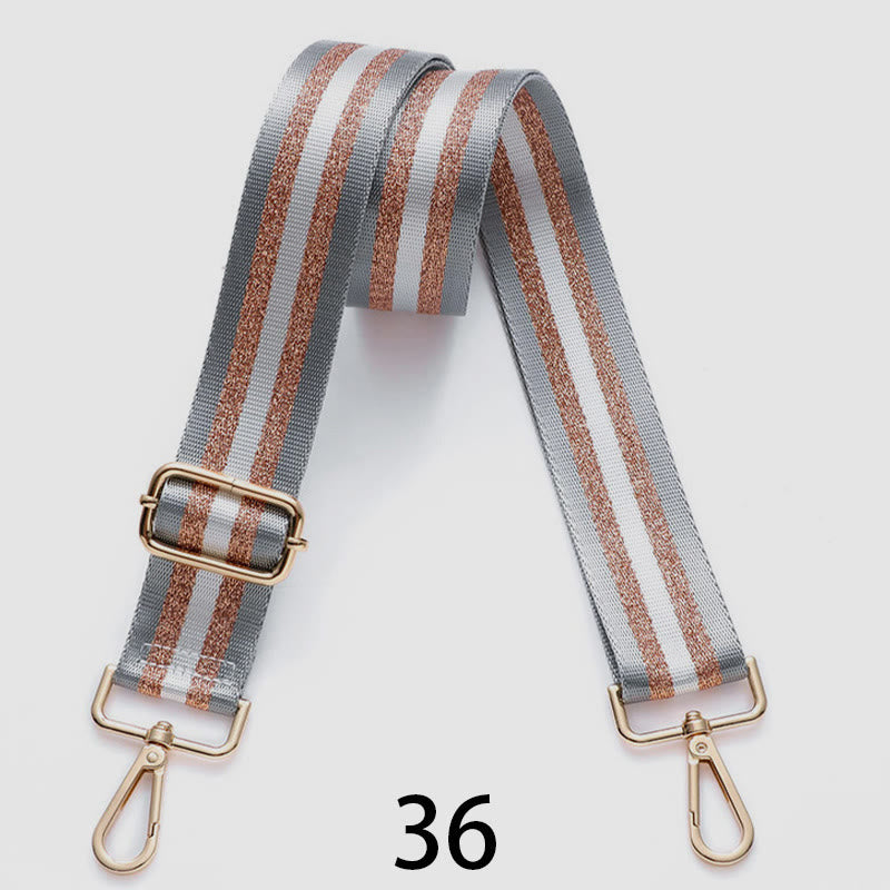Ersatz verstellbare Crossbody Geldbörse Riemen Streifen breit