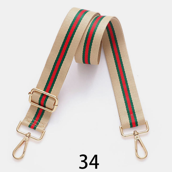 Ersatz verstellbare Crossbody Geldbörse Riemen Streifen breit