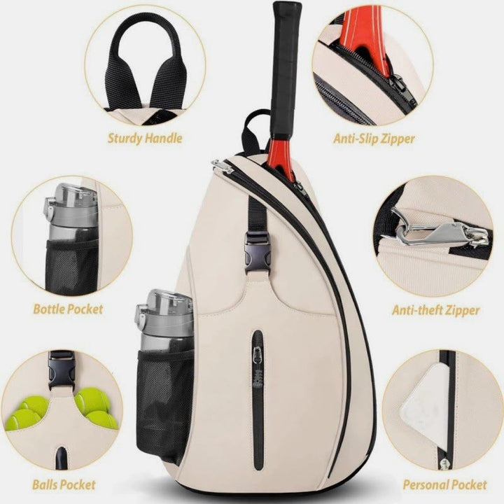 Tennistasche mit einer Schulter und Umhängetasche, Tennisschlägertasche - image 3