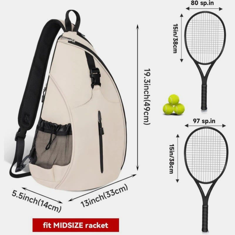 Tennistasche mit einer Schulter und Umhängetasche, Tennisschlägertasche - image 5