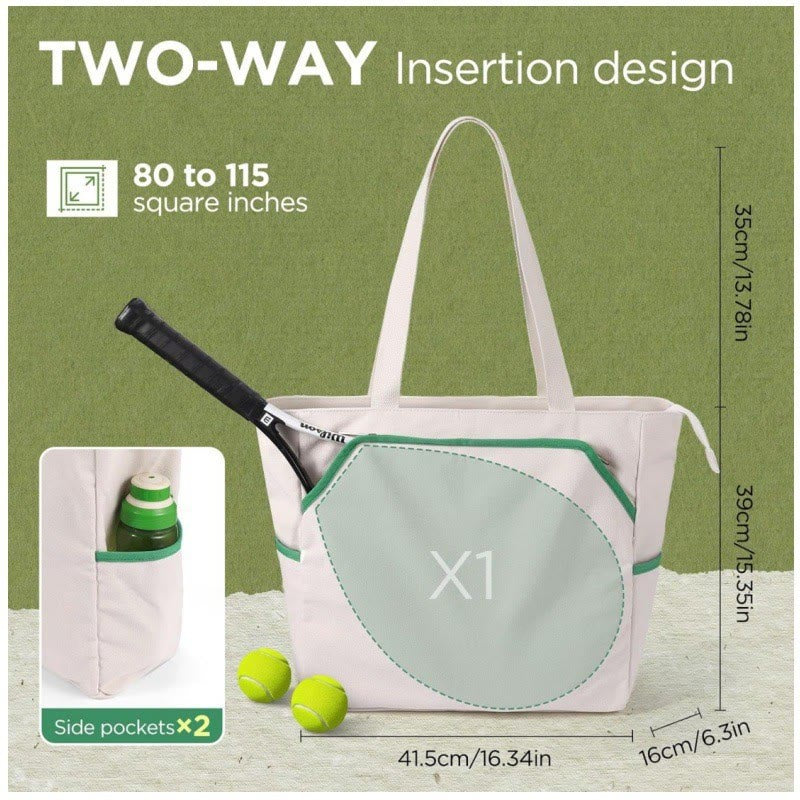Tennis Tote Bag Große Kapazität Schläger Tasche Sport Tasche für Tennis Picketball Padel - image 4