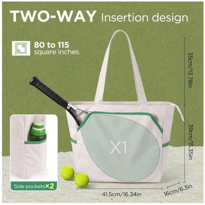 Tennis Tote Bag Große Kapazität Schläger Tasche Sport Tasche für Tennis Picketball Padel - image 4