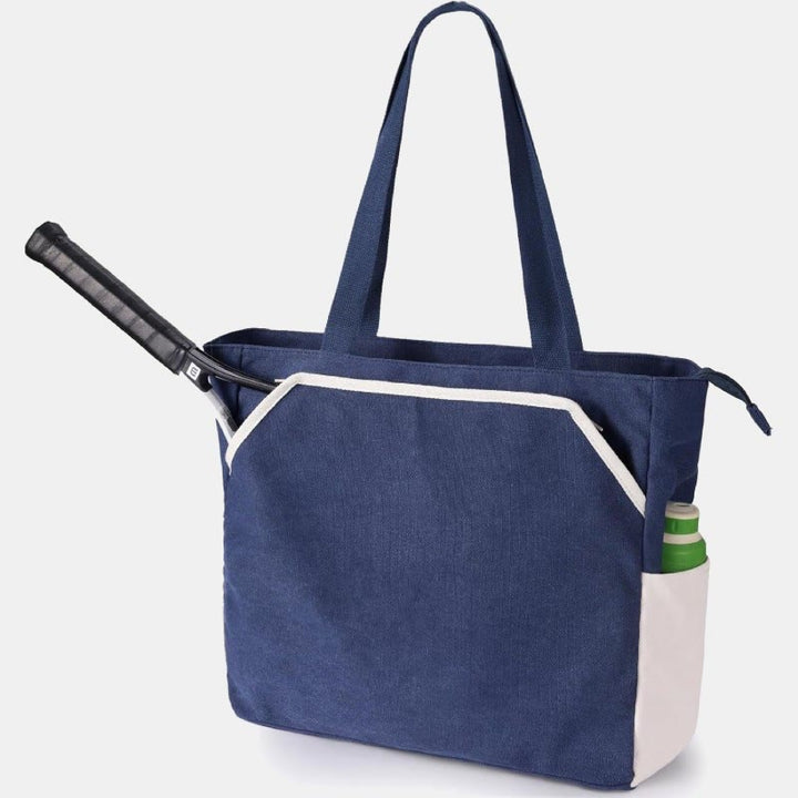 Tennis Tote Bag Große Kapazität Schläger Tasche Sport Tasche für Tennis Picketball Padel - Marine - image 7