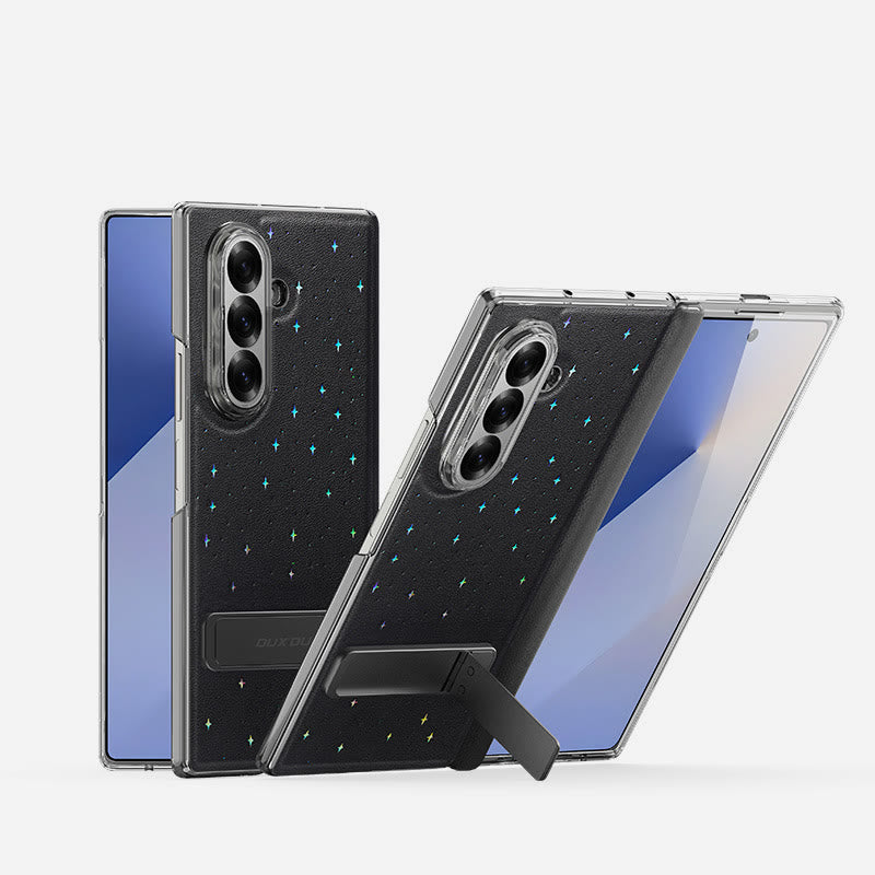 Handyhülle für Samsung Galaxy Z Fold 7 / Z Flip 7 Sternenhimmel PU-Leder Handyhülle - Samsung Z Fold 7 - image 1