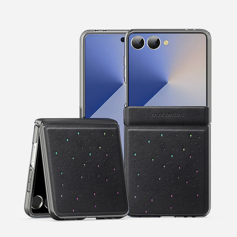 Handyhülle für Samsung Galaxy Z Fold 7 / Z Flip 7 Sternenhimmel PU-Leder Handyhülle - Samsung Z Flip 7 - image 10