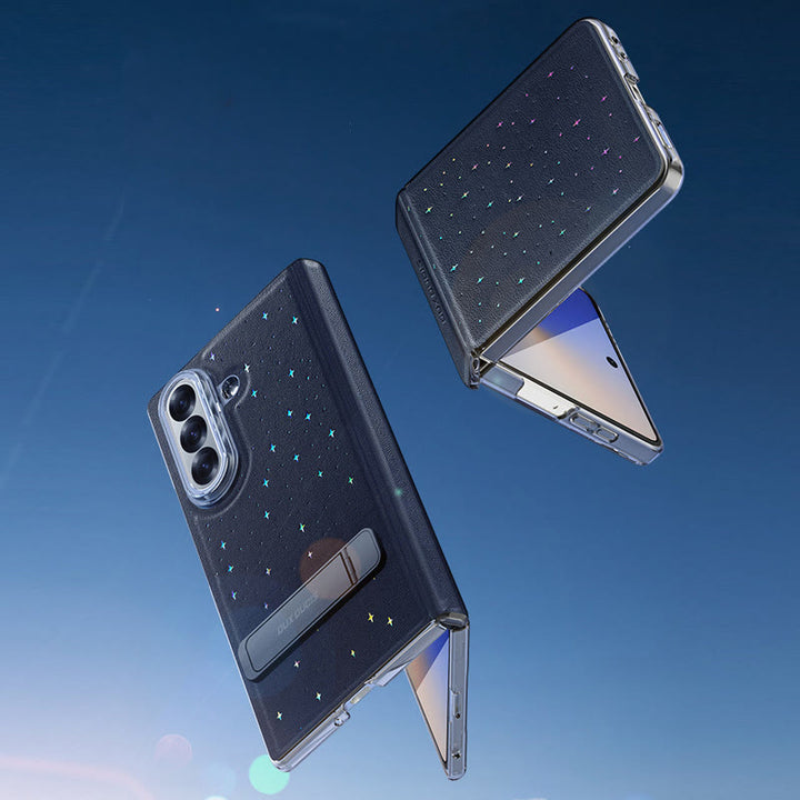Handyhülle für Samsung Galaxy Z Fold 7 / Z Flip 7 Sternenhimmel PU-Leder Handyhülle - image 16