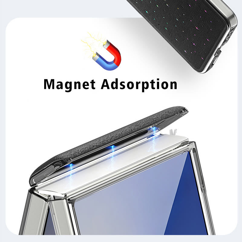 Handyhülle für Samsung Galaxy Z Fold 7 / Z Flip 7 Sternenhimmel PU-Leder Handyhülle - image 12