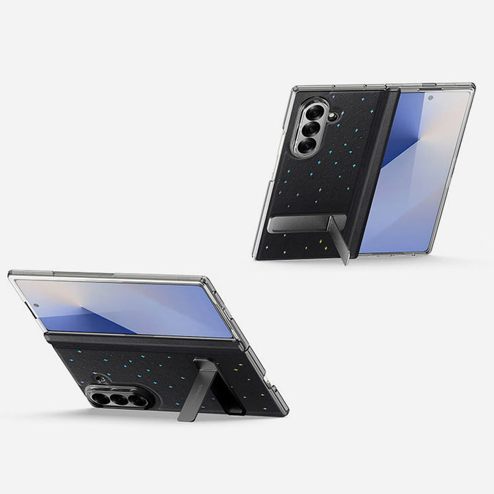 Handyhülle für Samsung Galaxy Z Fold 7 / Z Flip 7 Sternenhimmel PU-Leder Handyhülle - image 3