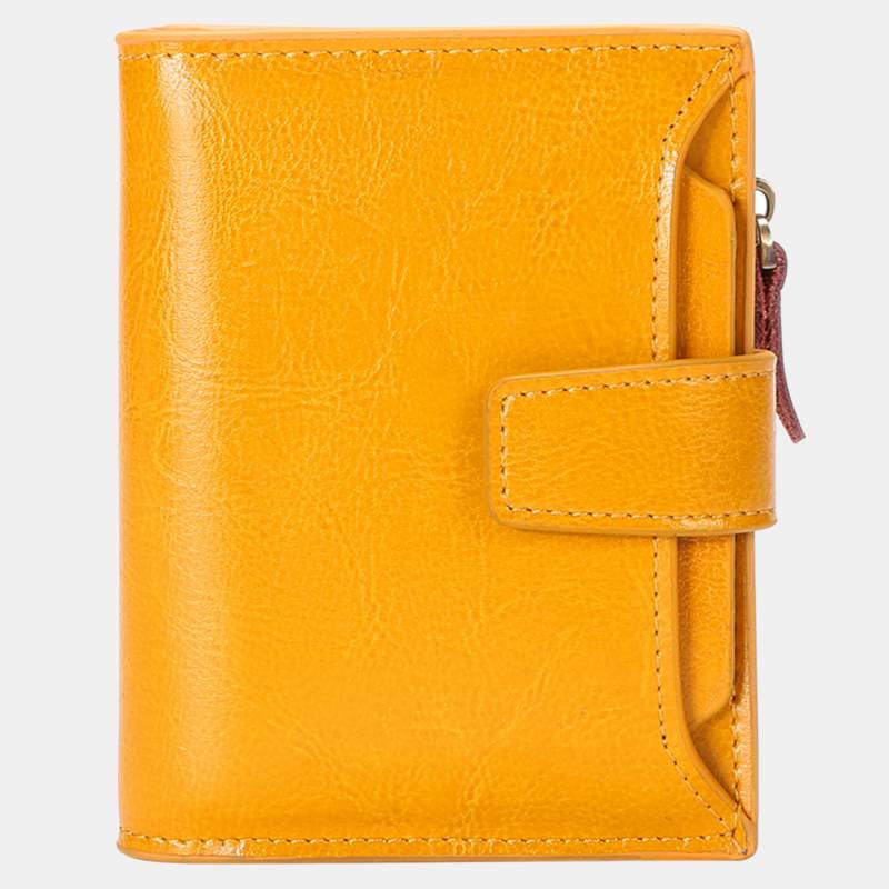 Geldbörse mit RFID-Blockierung im Vintage-Design für mehrere Karten