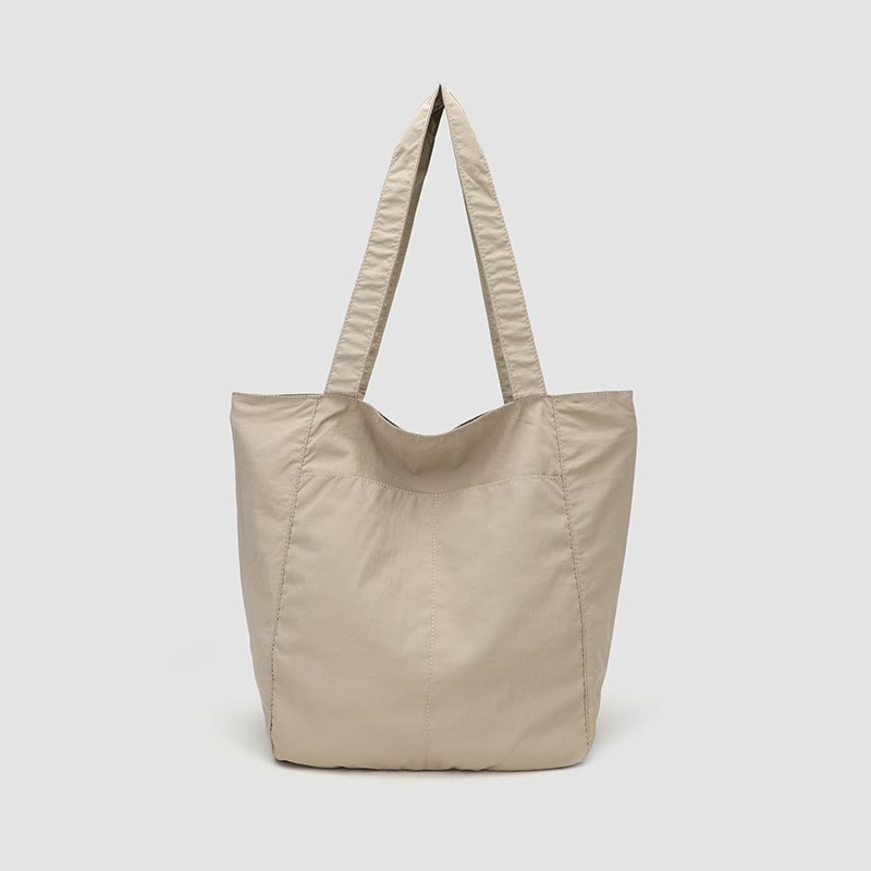 Damen lässige Leinwand Tote Schultertasche Einkaufstasche aus Leinen