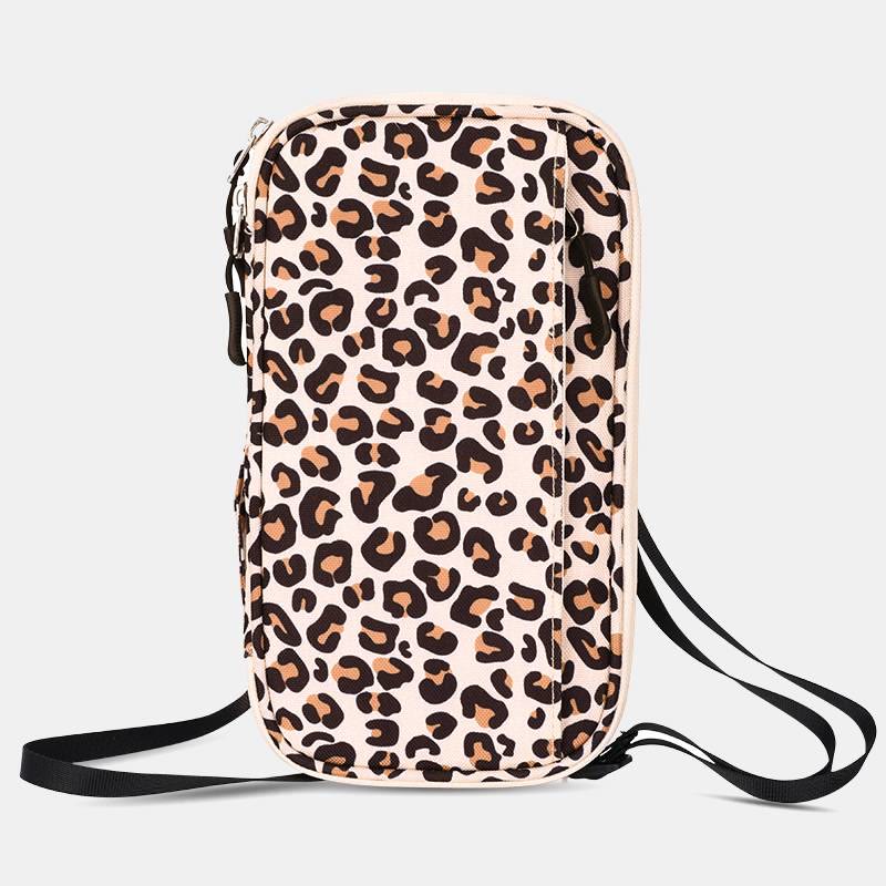 Multifunktionaler Reisepasshalter für die tragbare Aufbewahrungstasche für unterwegs - Leopard - image 10
