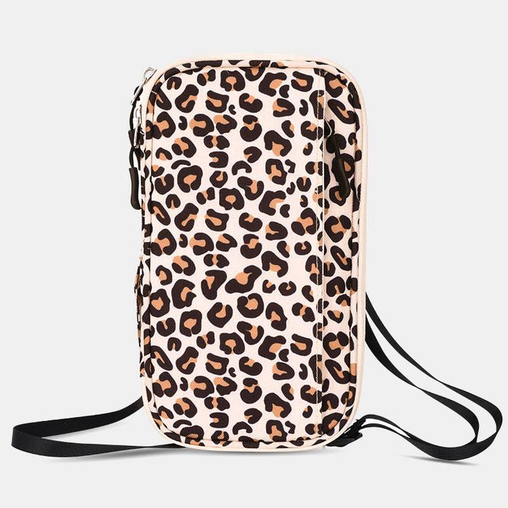 Multifunktionaler Reisepasshalter für die tragbare Aufbewahrungstasche für unterwegs - Leopard - image 10