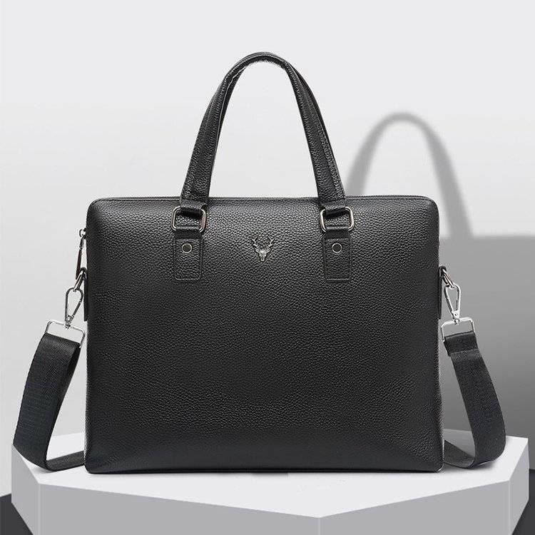 Aktentasche für Herren, Geschäftsreise, elegante, wasserdichte Umhängetasche - F - image 21