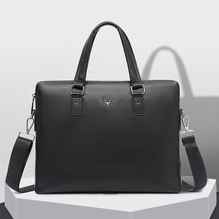 Aktentasche für Herren, Geschäftsreise, elegante, wasserdichte Umhängetasche - F - image 21