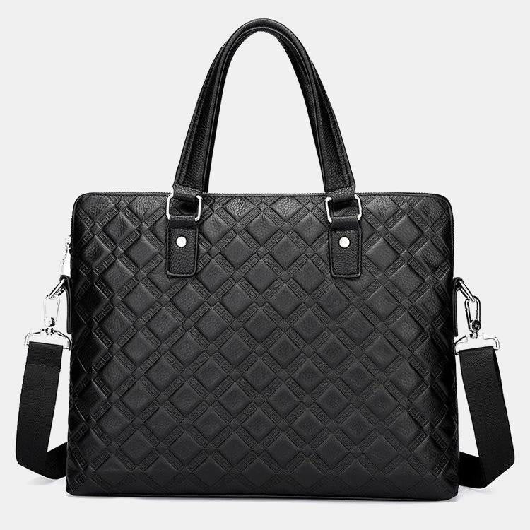 Aktentasche für Herren, Geschäftsreise, elegante, wasserdichte Umhängetasche - C - image 18