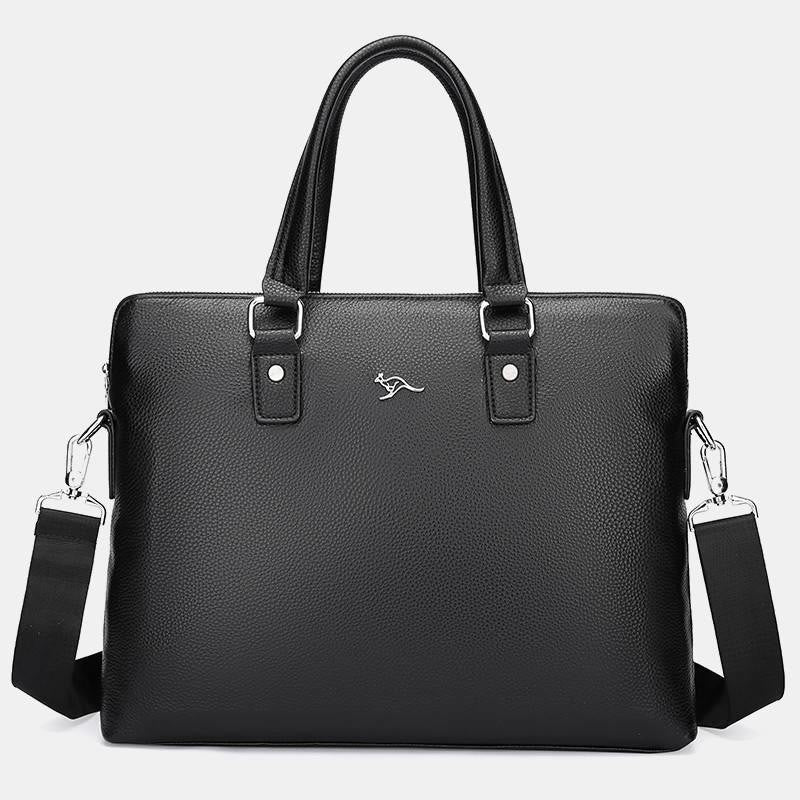 Aktentasche für Herren, Geschäftsreise, elegante, wasserdichte Umhängetasche - E - image 20