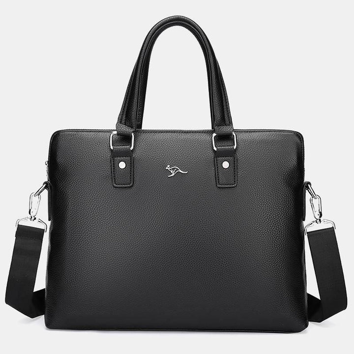 Aktentasche für Herren, Geschäftsreise, elegante, wasserdichte Umhängetasche - E - image 20
