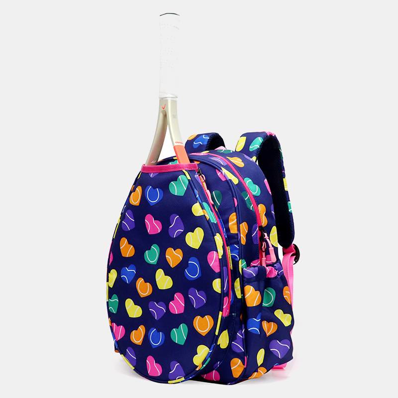 Schläger-Rucksack für Kinder und Erwachsene, große Kapazität, Schlägerhülle - Marine - image 18