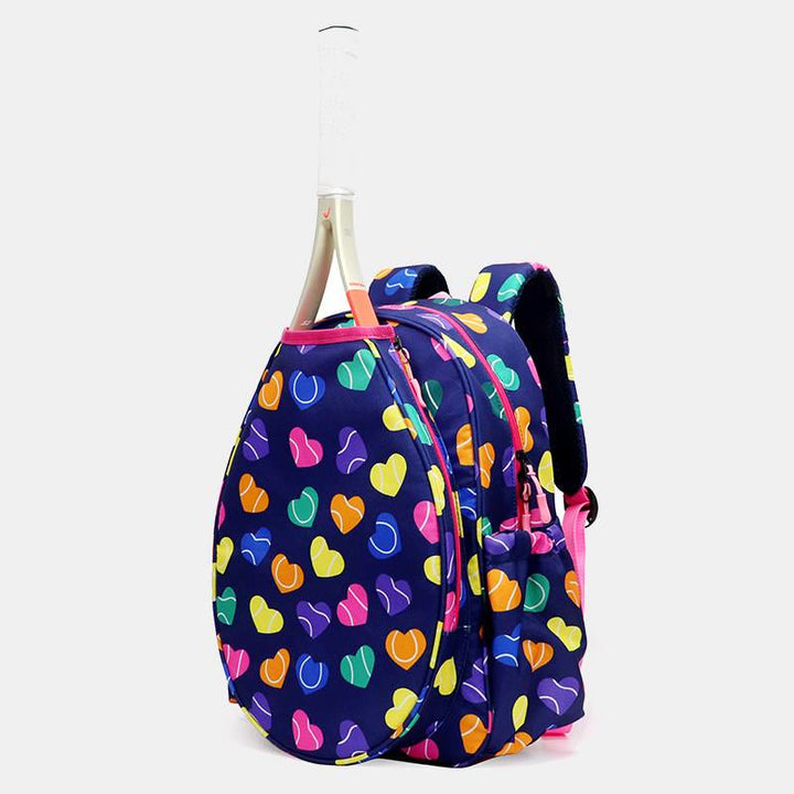 Schläger-Rucksack für Kinder und Erwachsene, große Kapazität, Schlägerhülle - Marine - image 18
