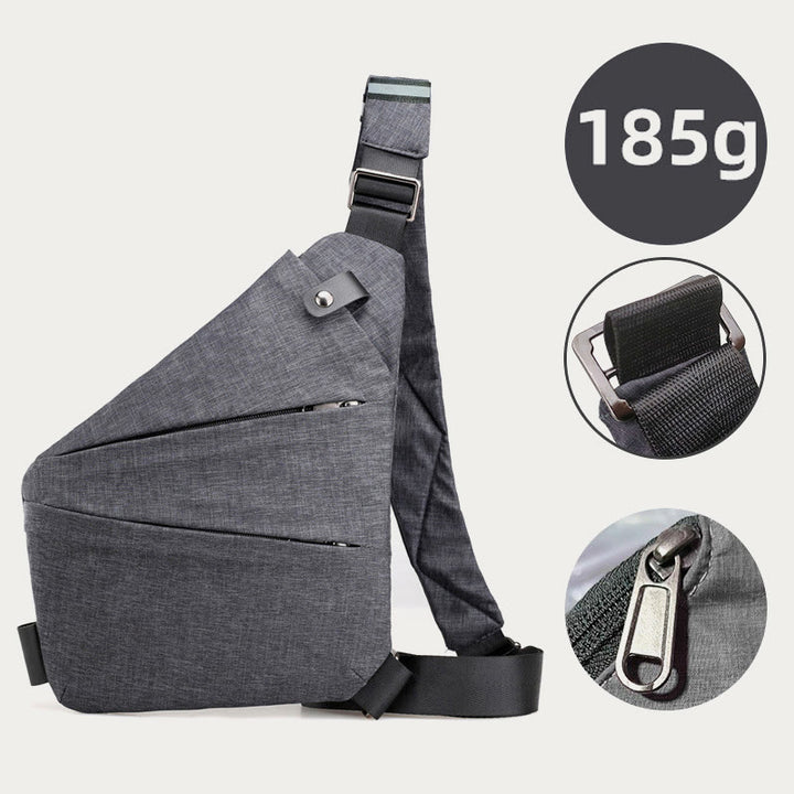 Diebstahlsichere, wasserdichte Schultertasche, Brusttasche - image 10