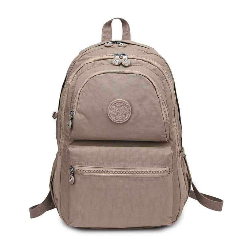 Modischer Rucksack, wasserfest, leicht, lässig, Tagesrucksack, Büchertaschen für Teenager-Mädchen - Gold - image 16