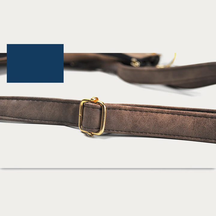 Umhängetasche für Damen, Reisetasche aus Leder im ethnischen Stil mit Quaste