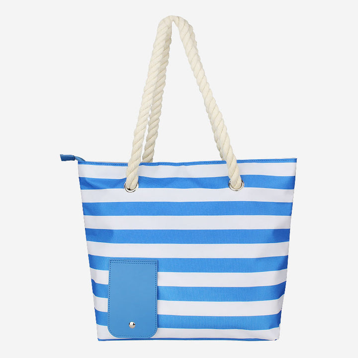 Große Strandtasche, Einkaufstasche, wasserdicht, großer Pool, mit Weinbehälter
