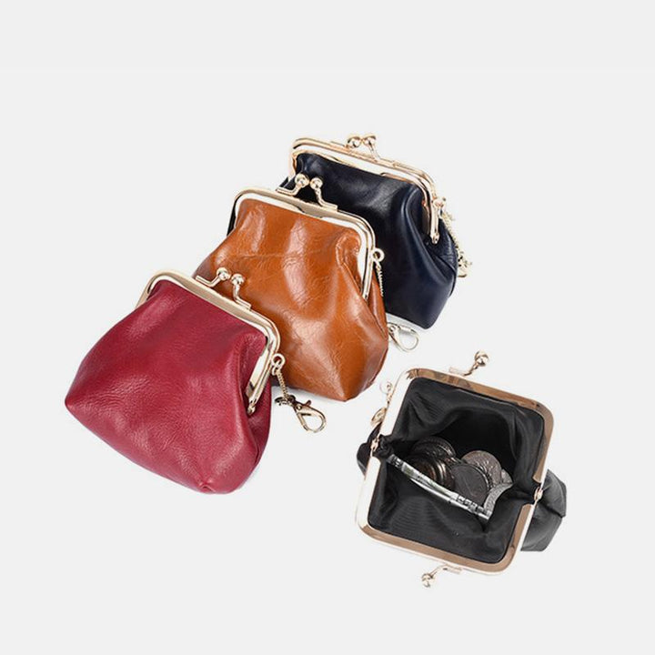 Geldbörse aus echtem Leder im Vintage-Stil 