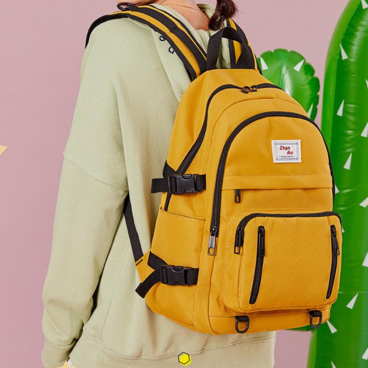 Wasserdichter Laptop-Rucksack im College-Stil mit großem Fassungsvermögen (15 % Rabatt mit dem Code: CA15)