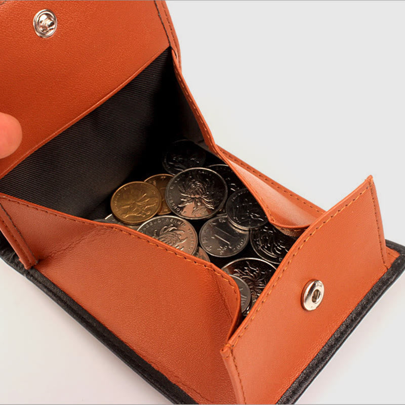 Geldbörse Herren RFID Echtleder Geldbörse mit mehreren Kartenfächern