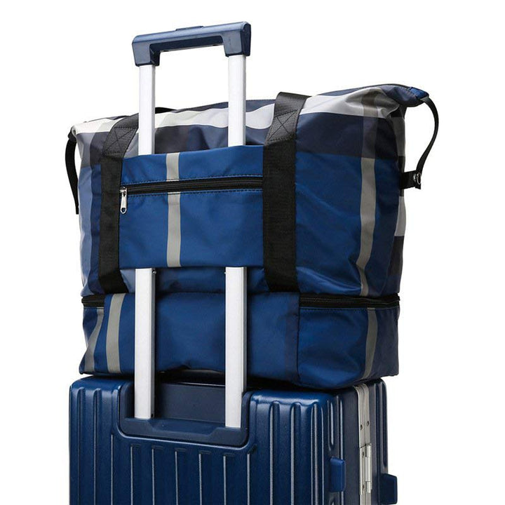 Reisetasche, Sporttasche, Umhängetasche, Reisetasche mit Schuhfach 
