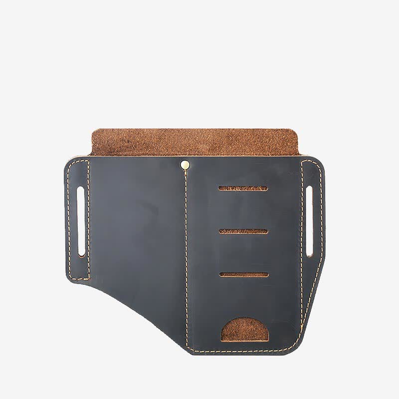 Multitool Gürtelscheide EDC Leder Gürtel Organizer Gürtelhalter Tasche