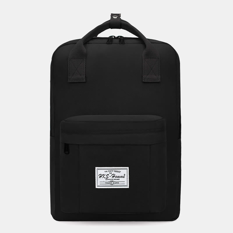 Mehrfarbig bedruckter Laptop-Rucksack, 15,6 Zoll, College-Schule, Büchertasche, Reise-Tagesrucksack
