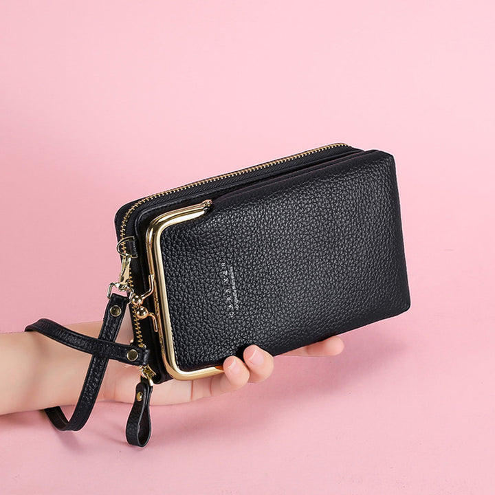 Multifunktionale Kiss-Lock Crossbody-Telefontasche