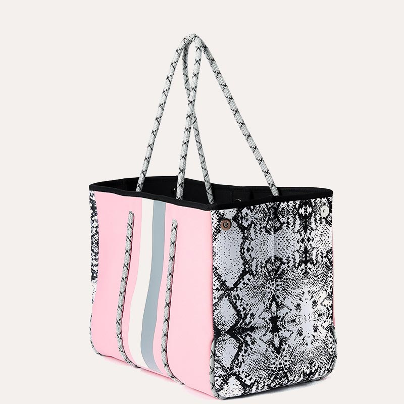 Funktionelle Neopren-Strandtasche, Pooltasche, große Mehrzweck-Einkaufstasche