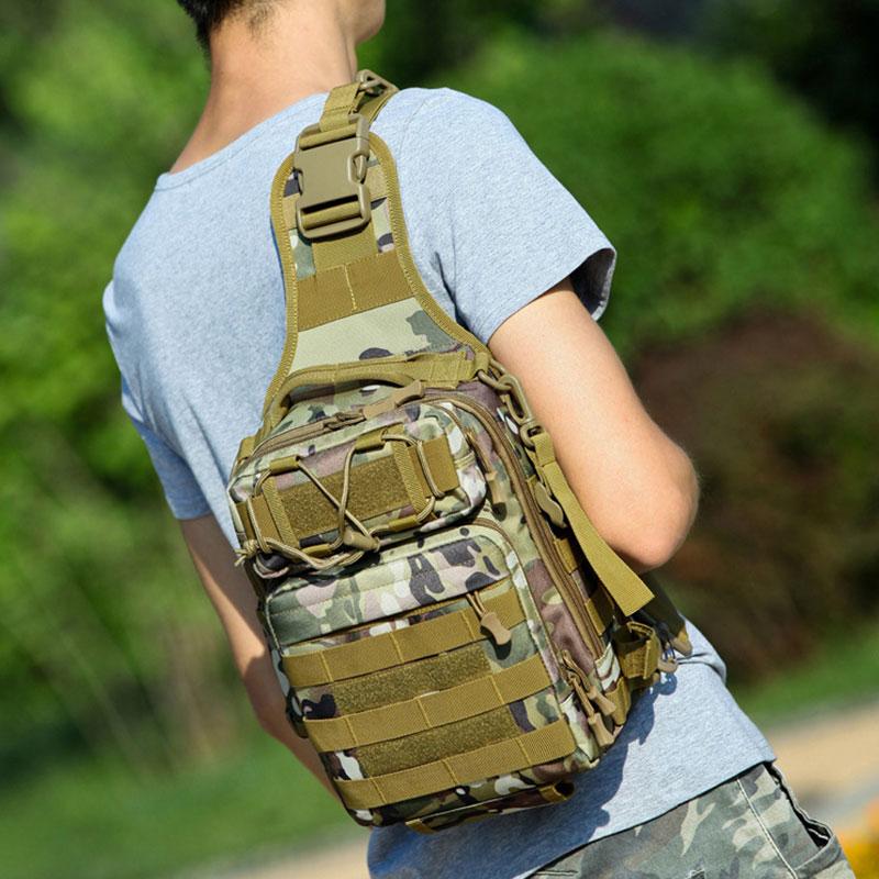 3-Wege-Verwendung Multifunktionale Camouflage Sling Bag