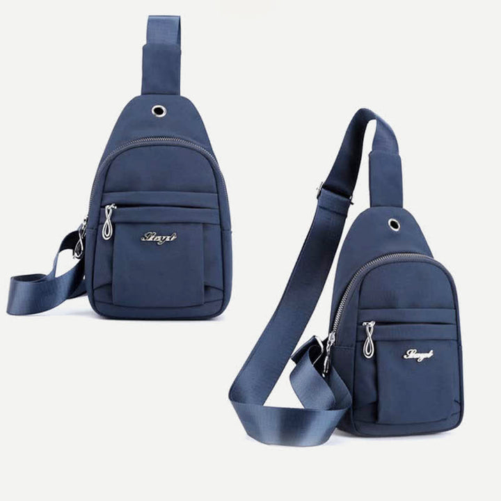 Leichter, wasserdichter Sling-Rucksack, Brusttasche, lässiger Reise-/Sport-Tagesrucksack