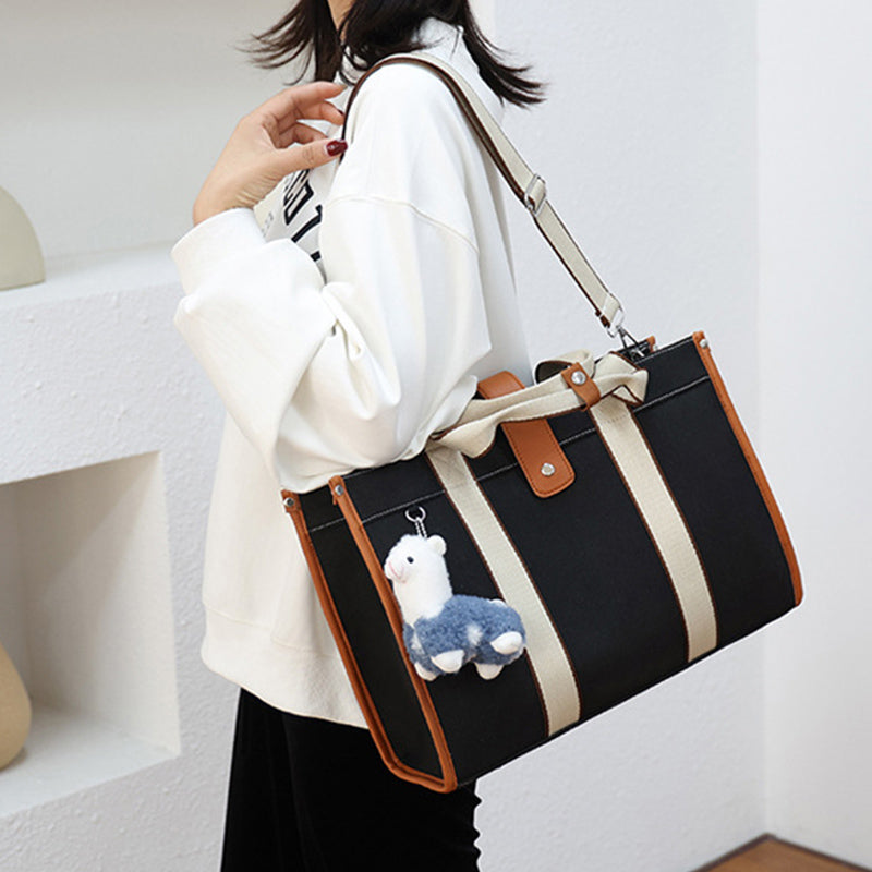 Tragetasche mit schweren Fächern, große Kapazität, Handtasche für junge Mütter, Einkaufstasche, Strandtasche, Reisetasche
