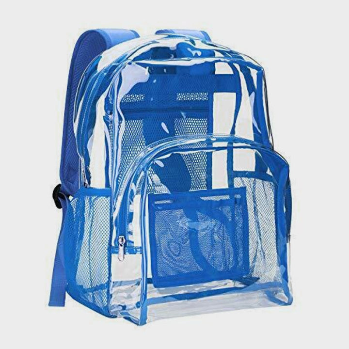 Rucksack für Schüler, transparentes PVC, Freizeit, täglicher Schulranzen