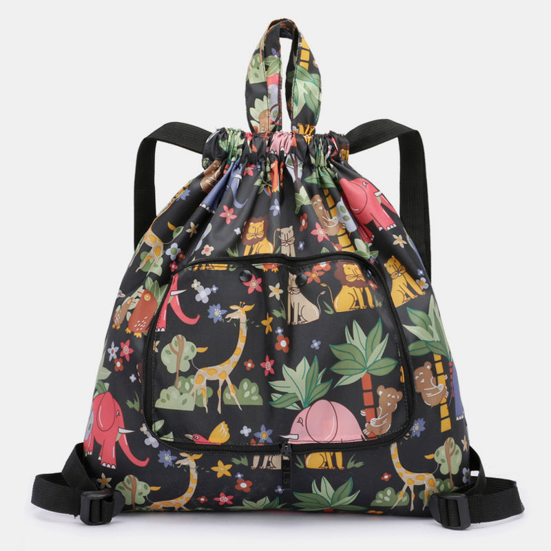 Multifunktionaler faltbarer Rucksack mit Trageband