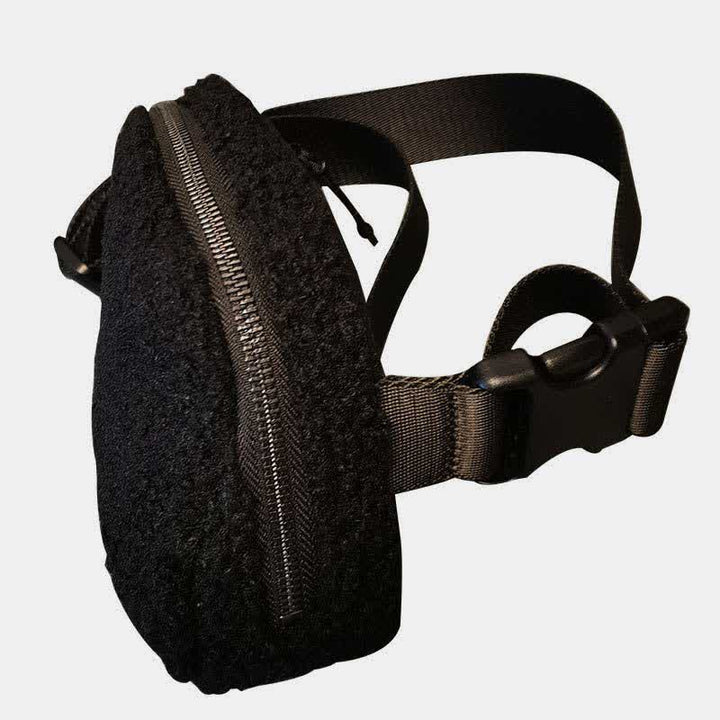 Leichte Hüfttasche für Damen und Herren, weiche und warme Schultertasche aus Plüsch