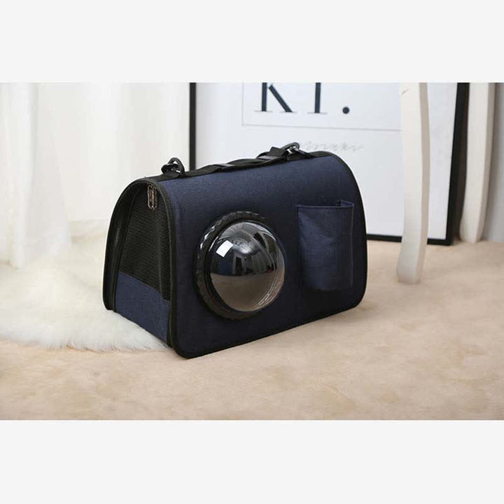 Haustier-Tragetasche für kleine Hunde und Katzen, faltbare Handtasche für die Reise mit Haustieren