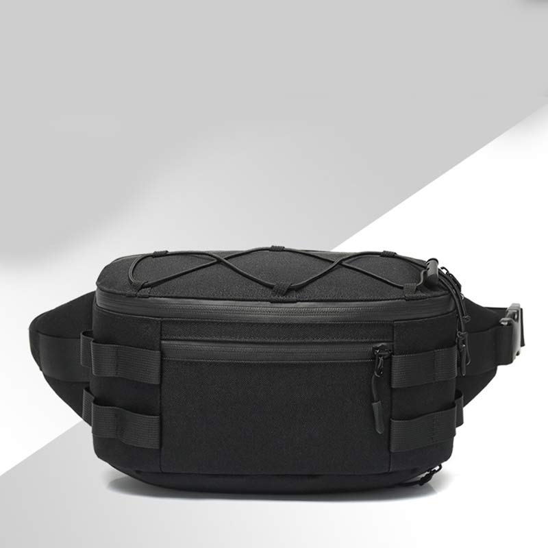 Taktische Hüfttasche, große Kapazität, funktionale Schultertasche