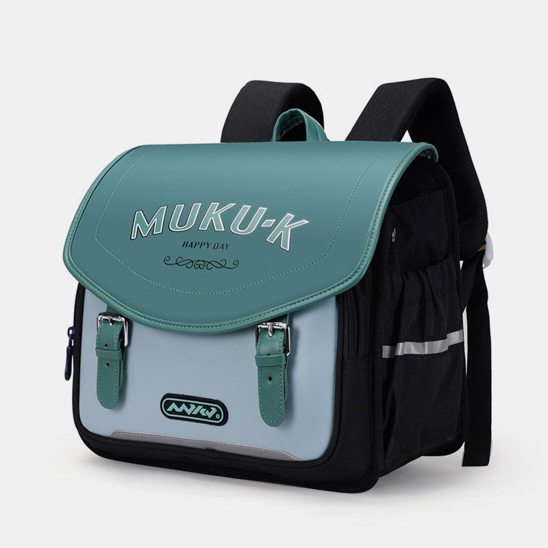 Kinderrucksack für Mädchen und Jungen, robust, atmungsaktiv, mit Reflektorstreifen