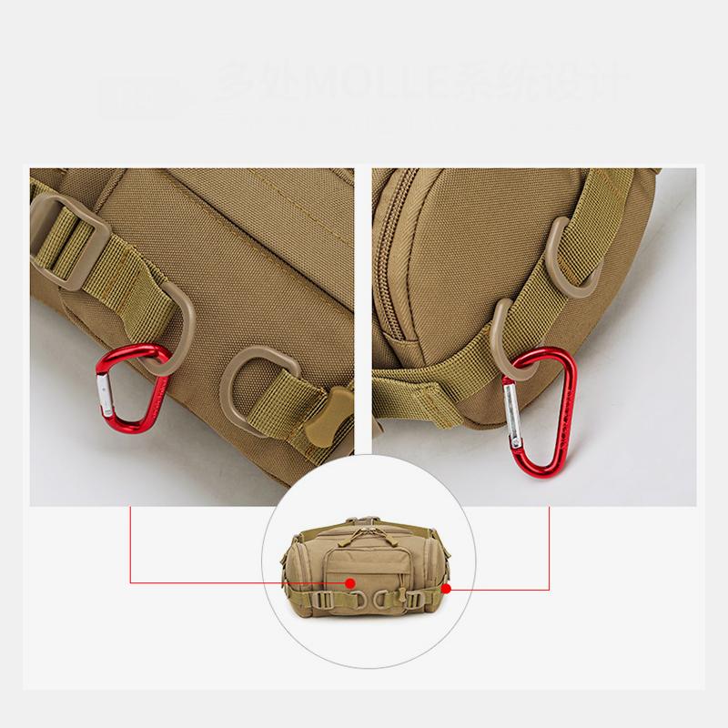 Große Kapazität Camouflage Militär Gürteltasche Schultertasche