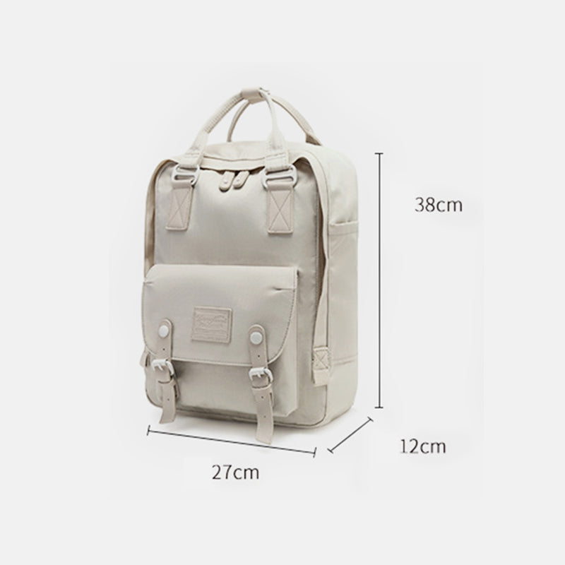Wasserdichter Reiserucksack im Vintage-Stil im College-Stil