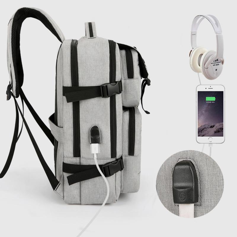 Wasserabweisender und diebstahlsicherer Reiserucksack